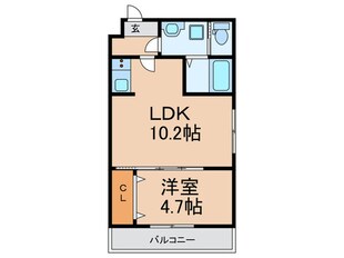 H-maison東花園の物件間取画像